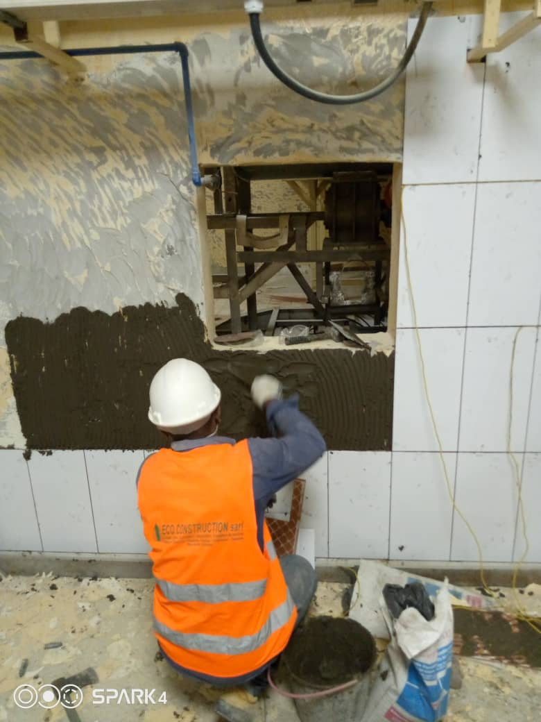 Maçonnerie et carrelage