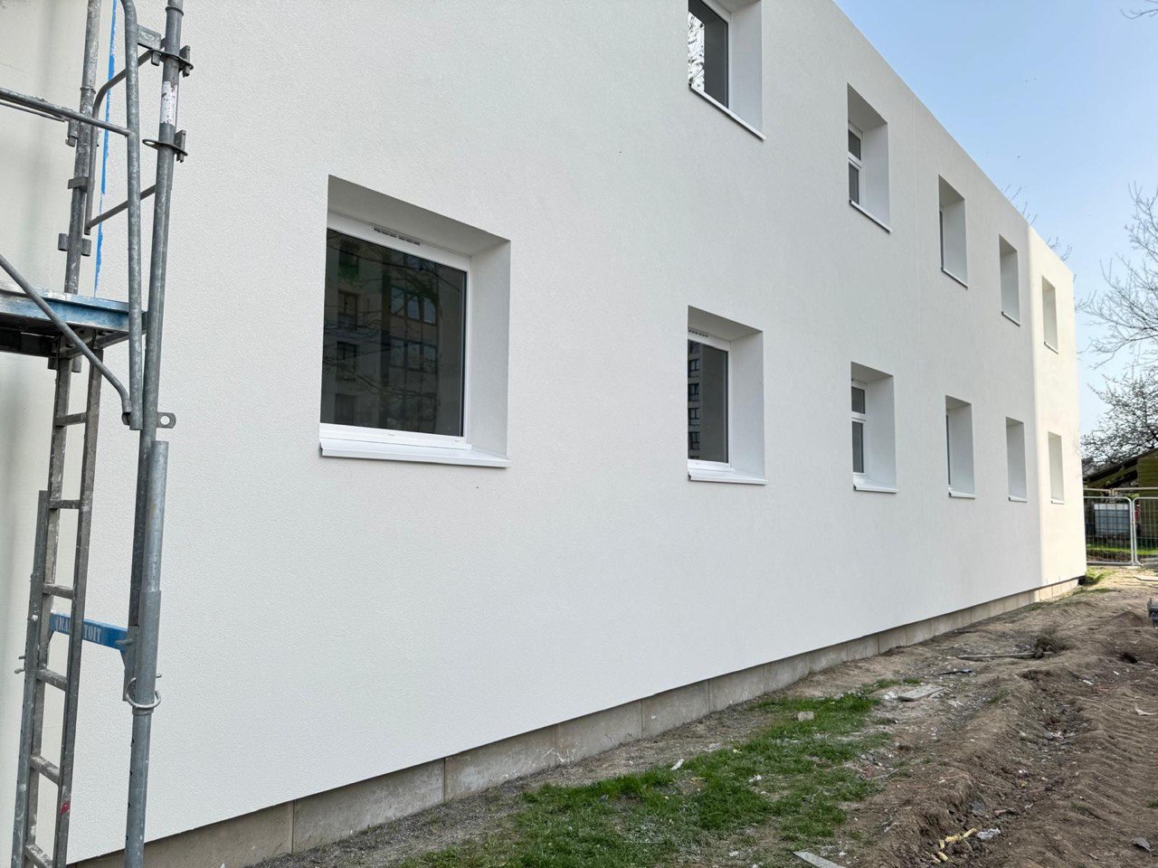 Travaux externes - Façade rénovée