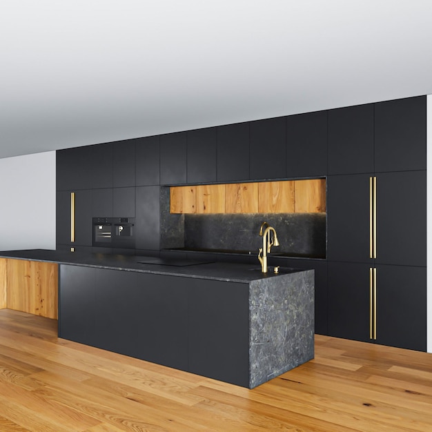 Plan d'agencement cuisine 3D